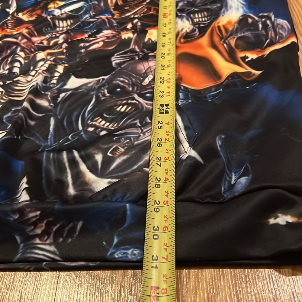 Black Iron Maiden hoodie with front and back graphics size XXL - Picture 9 of 13